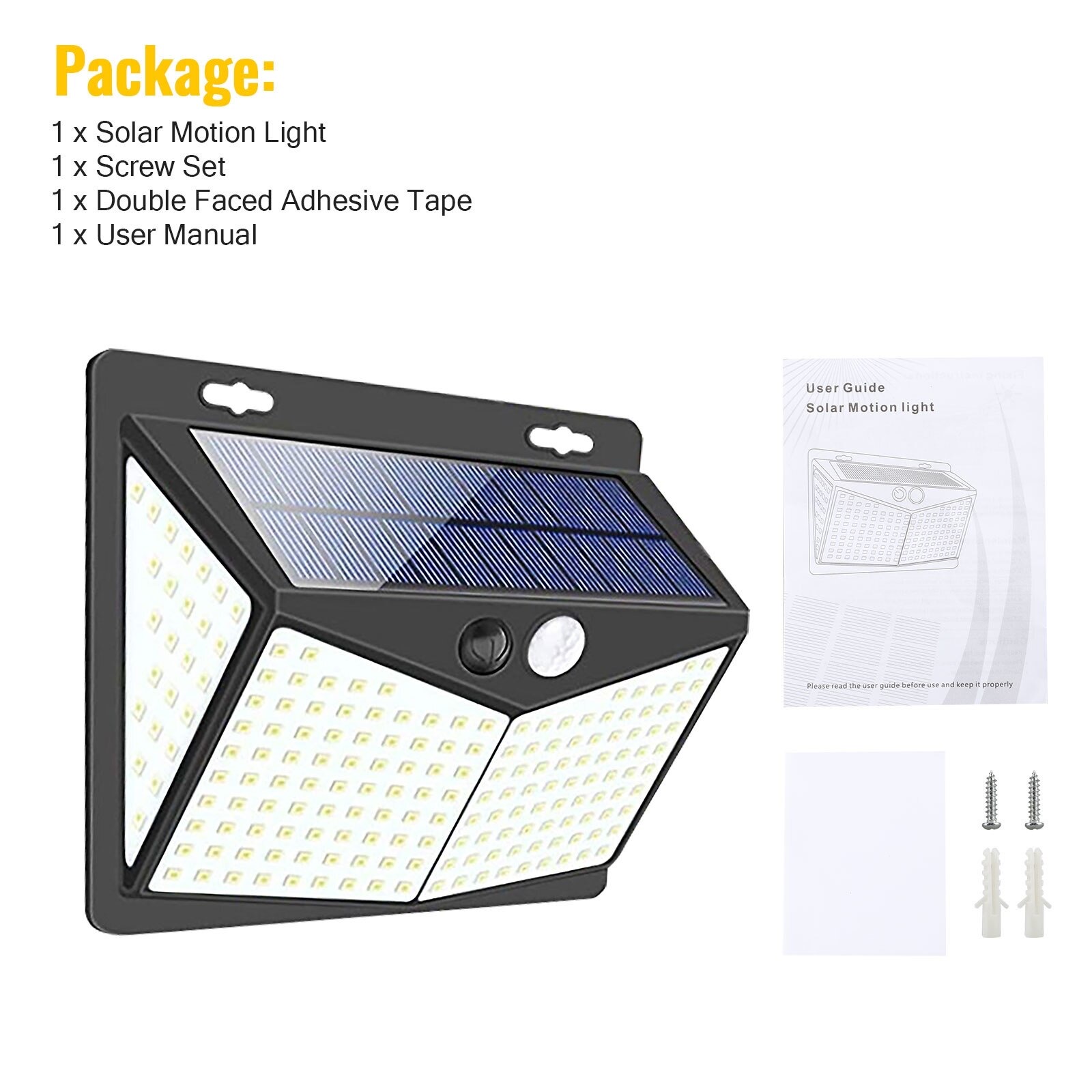 Pachet lampa solara LED 208 - foto 9