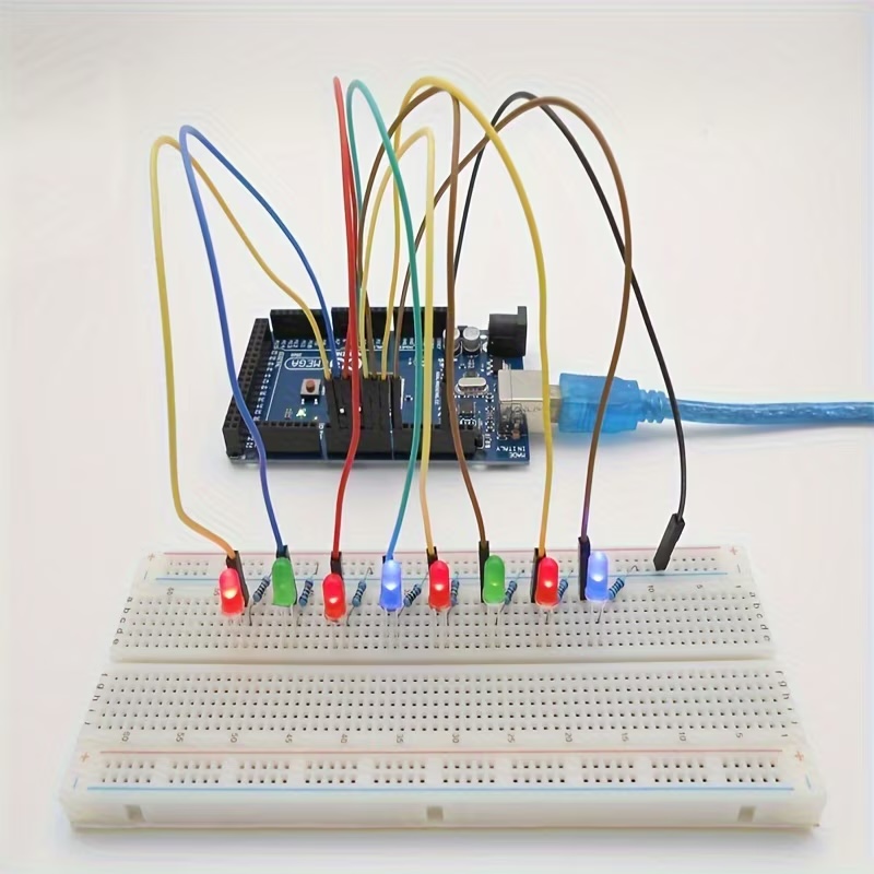 Telecomanda IR si senzor ultrasonic din kitul de robotica Arduino ISSNW (peste 180 componente)