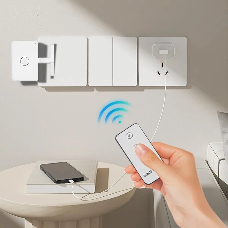 Telecomanda rotunda inclusa la comutatorul wireless ISSNW