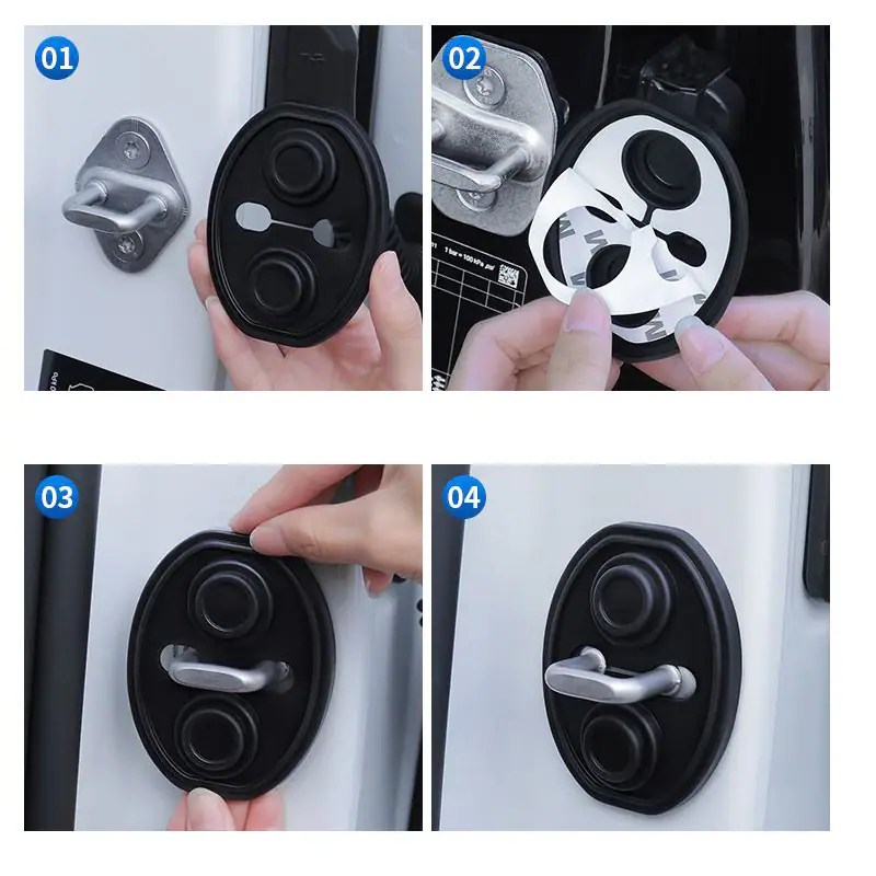 Capac de protectie pentru usi auto – foto 7, mod de atasare