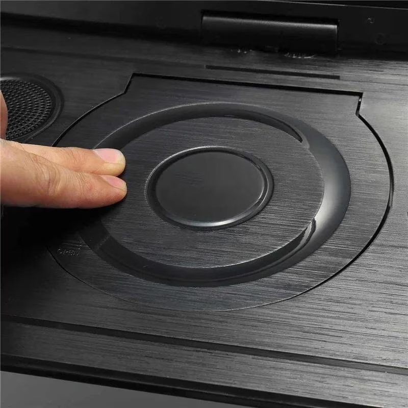 Reproducător DVD portabil ISSNW ecran rotit 270 grade unghi vizualizare