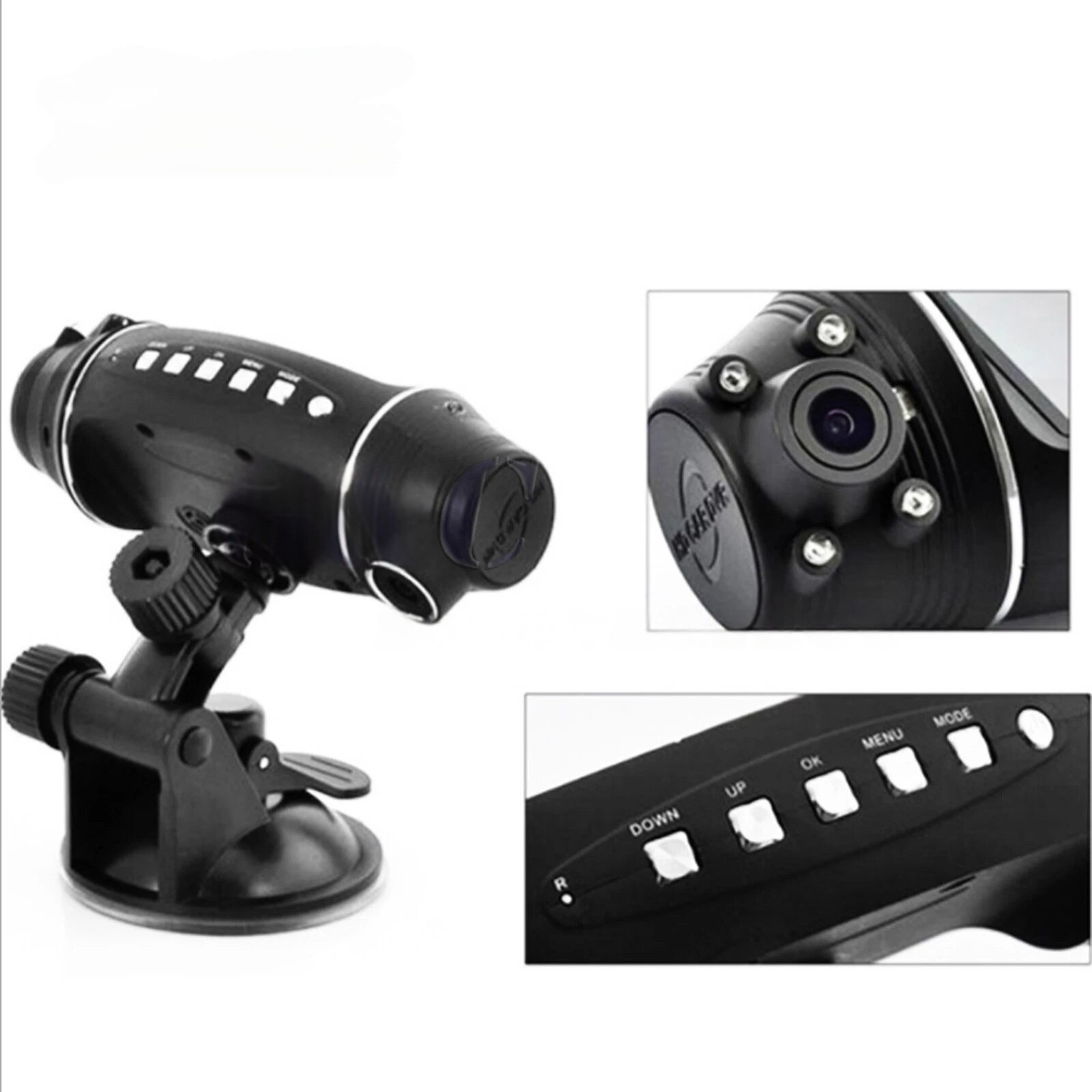 Lentilă frontală cameră DVR mașini ISSNW R310 unghi larg 140 grade