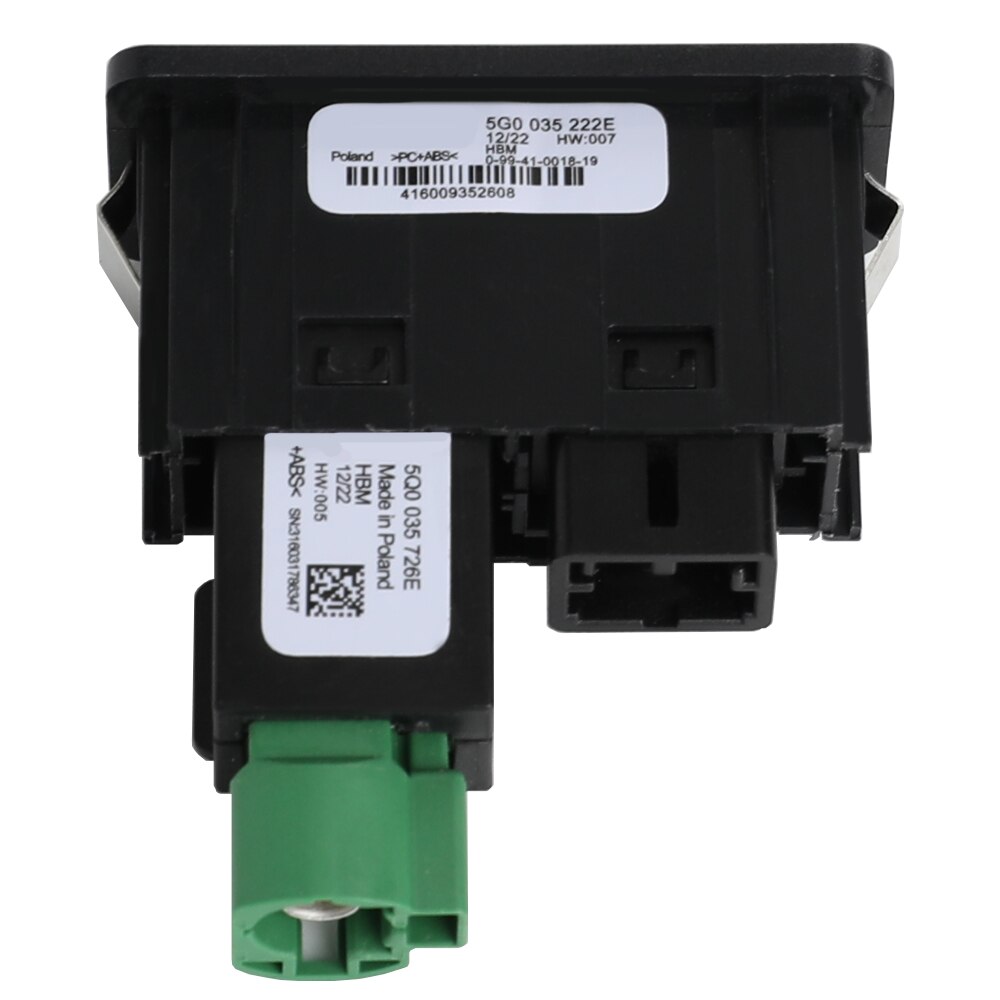 Adaptor media MIB2 MDI USB pentru VW Lamando - detaliu eticheta produs si ambalaj