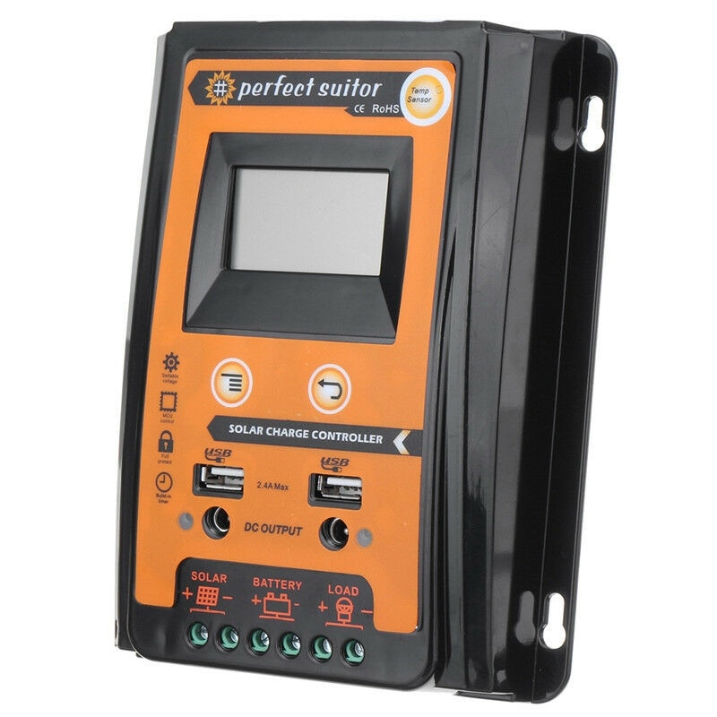 Controler Solar MPPT ISSNW – specificații tehnice inscripționate pe carcasă