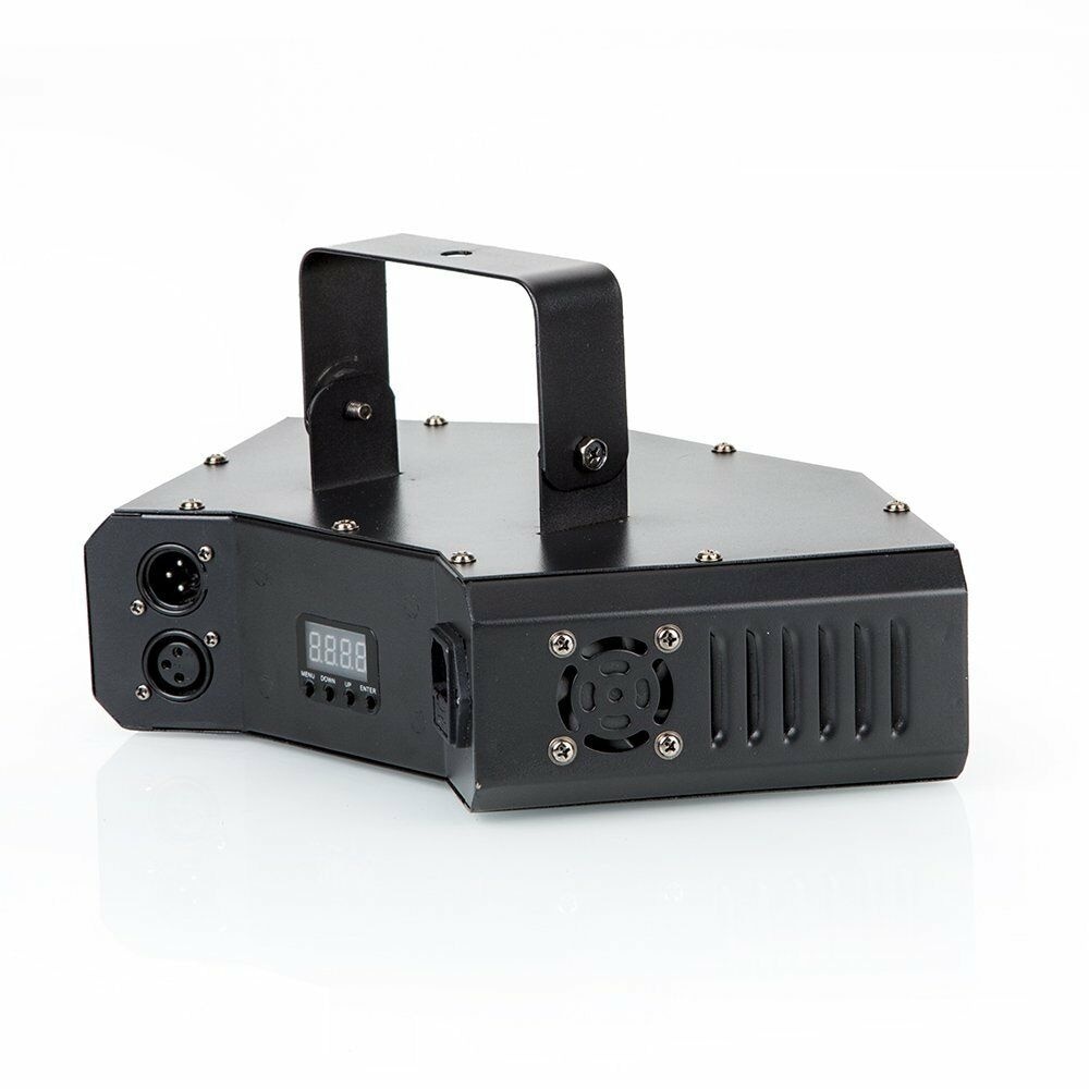 Laser RGB ISSNW setat pe activare prin sunet sau mod master/slave