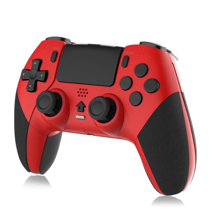 Gamepad wireless rosu ISSNW Elite pentru PS4 PS5 PC Android iOS