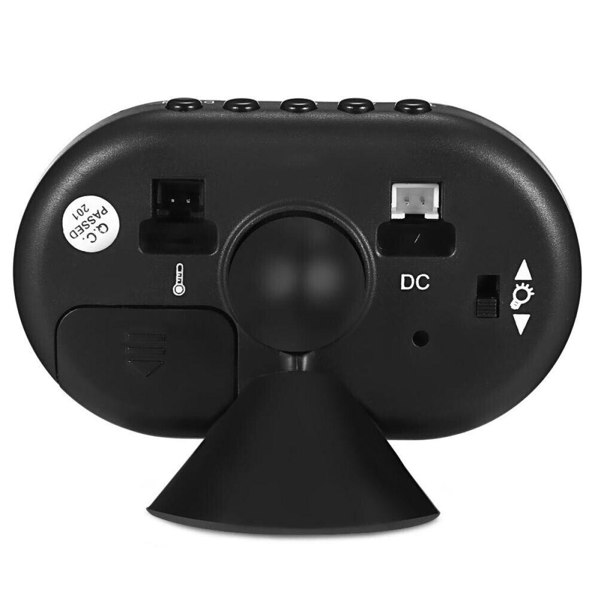 Termometru auto ISSNW 3 in 1 - detaliu display si senzor sticla