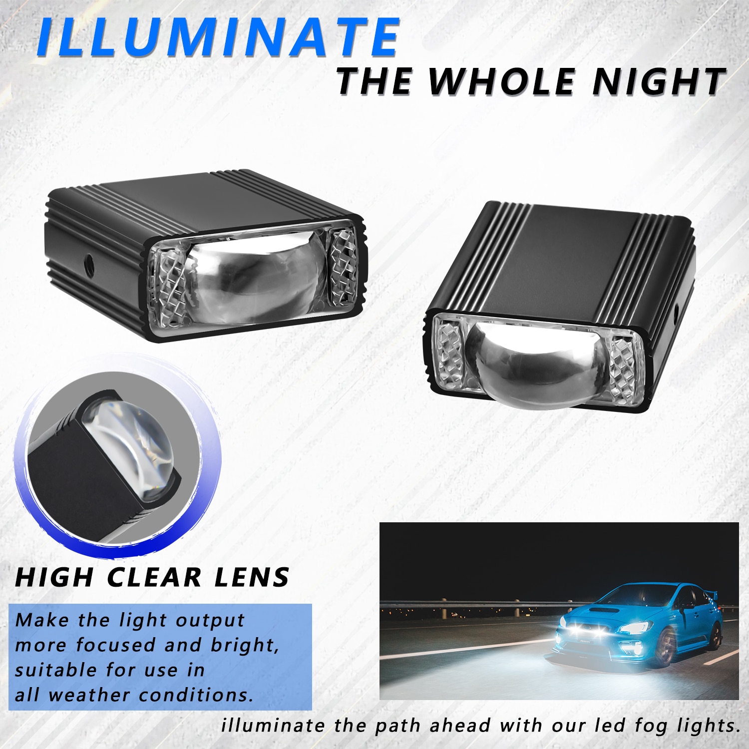 Accesorii de instalare reglabile pentru proiector LED ISSNW - suport 360 grade