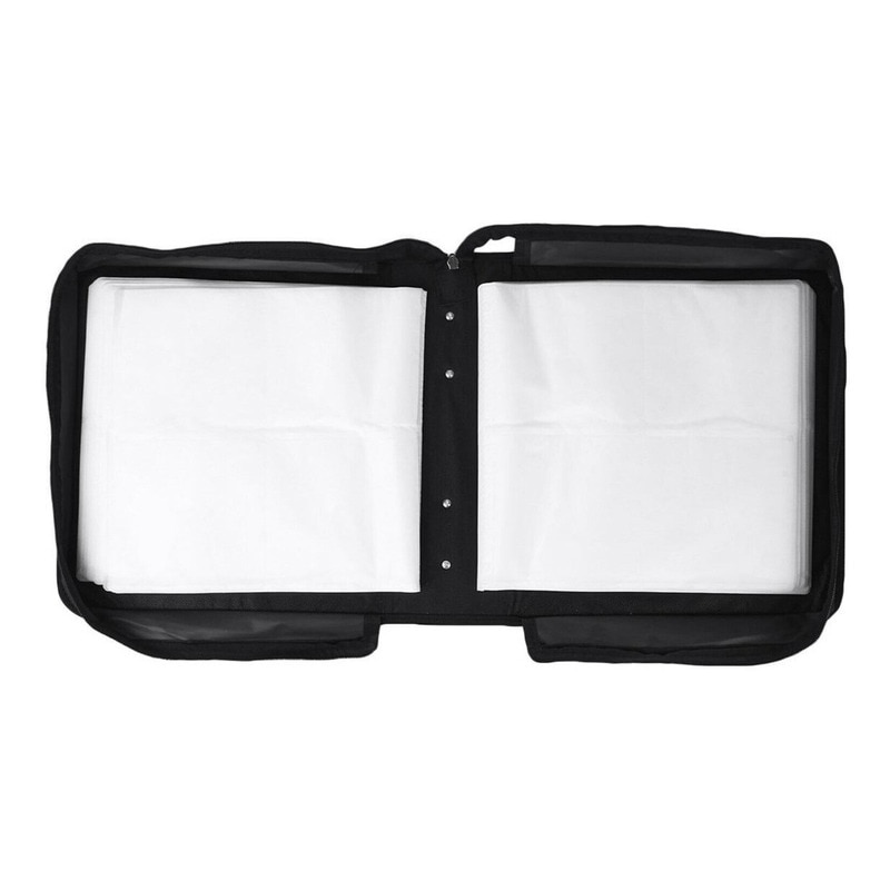 Utilizare practică husă transport CD/DVD ISSNW cu mâner