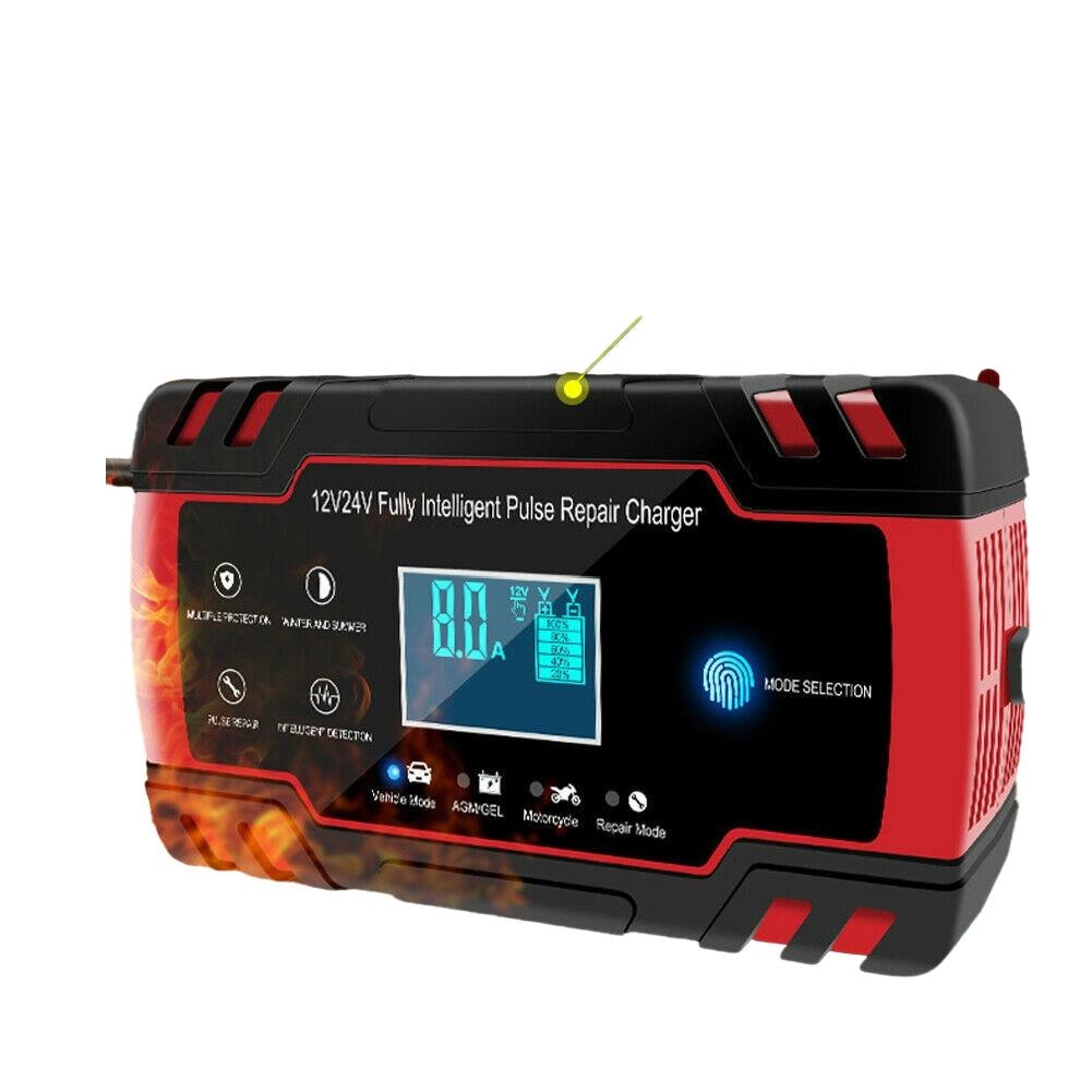 Redresor auto ISSNW cu ecran LCD - vedere principala fata