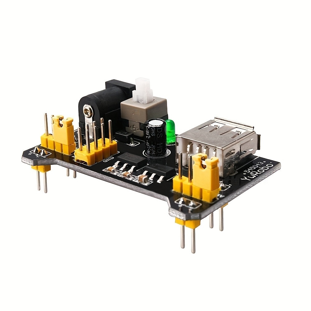 Set de Start ISSNW compatibil Arduino – detaliu produs – breadboard cu cabluri Dupont si potentiometre