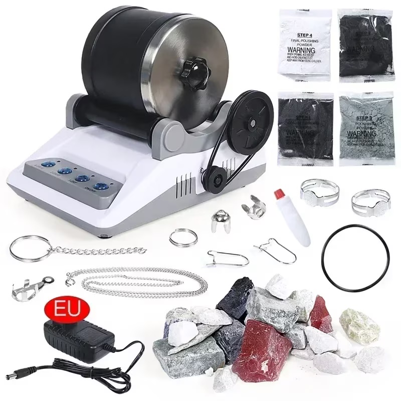 Set jucării interactive ISSNW – detaliu cele 4 gratiere de macinare incluse
