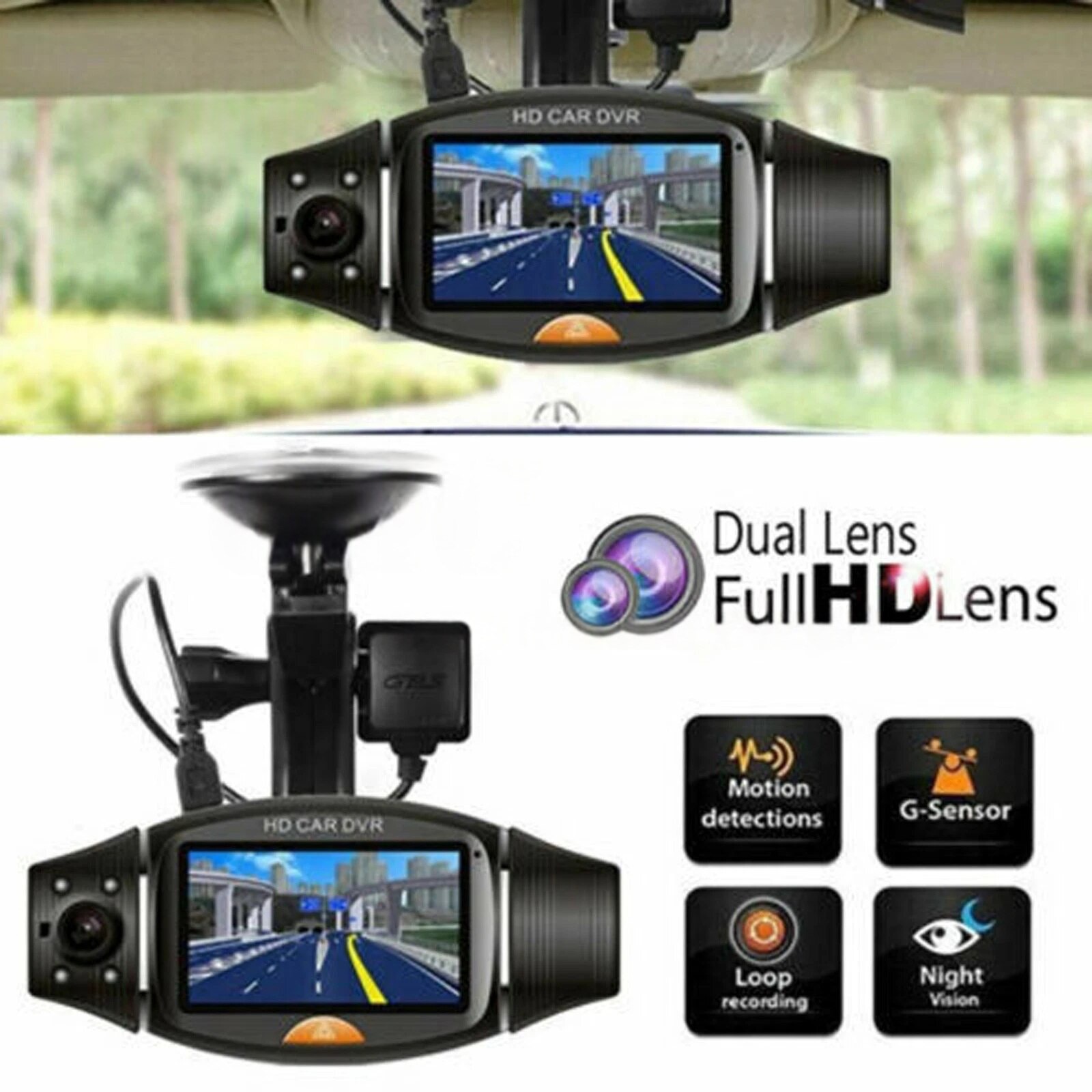 Camera DVR pentru mașini - utilizare practică instalare parbriz