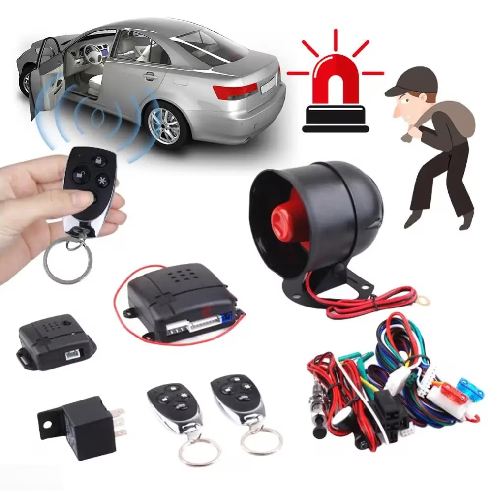 Sistem antifurt auto ISSNW negru universal - vedere principală produs