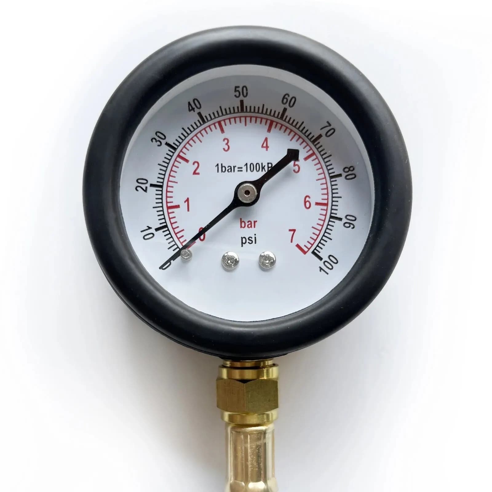 Utilizare practica kit testare presiune combustibil pe un motor auto diagnosticare pompa injectie cu manometru ISSNW