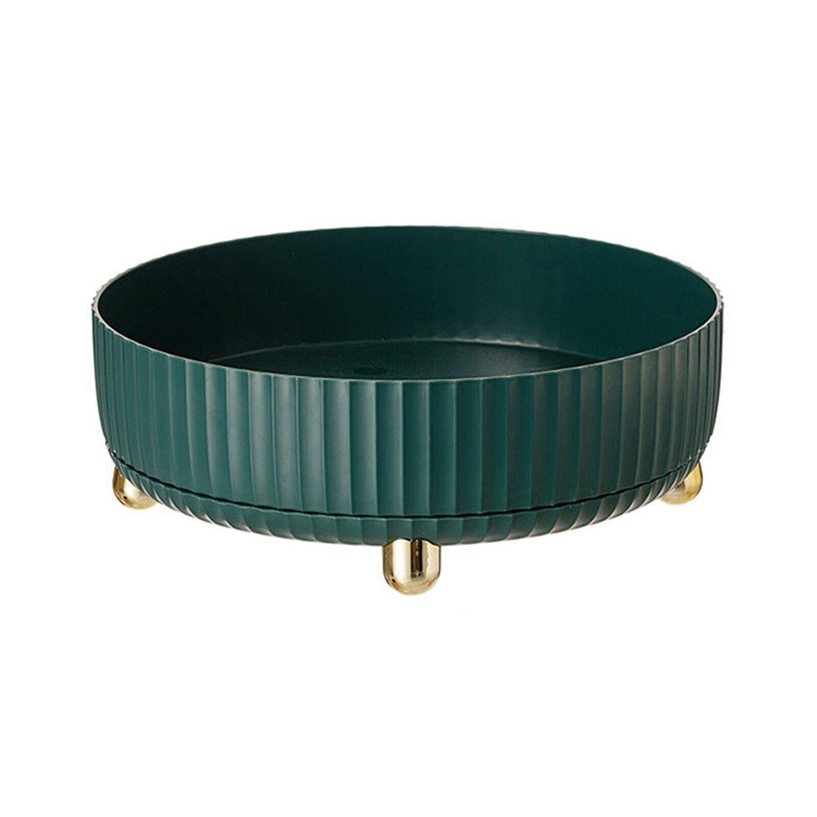 Raft rotativ ISSNW, verde, 22x7,5cm – imagine principala produs pentru organizare dulap bucatarie