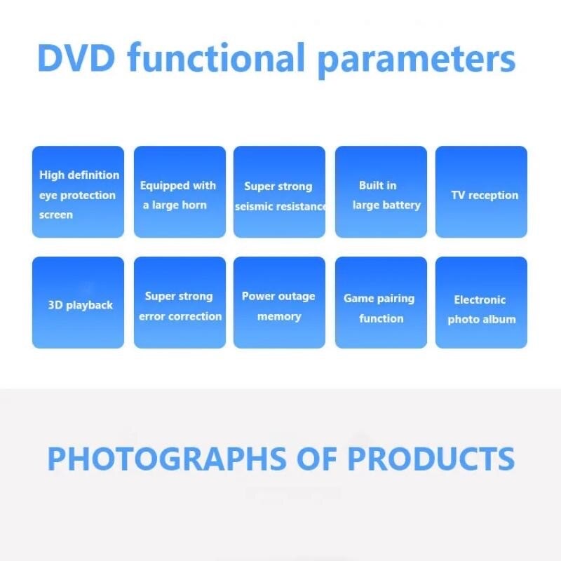 Reproducător DVD ISSNW specificații tehnice conținut pachet detalii
