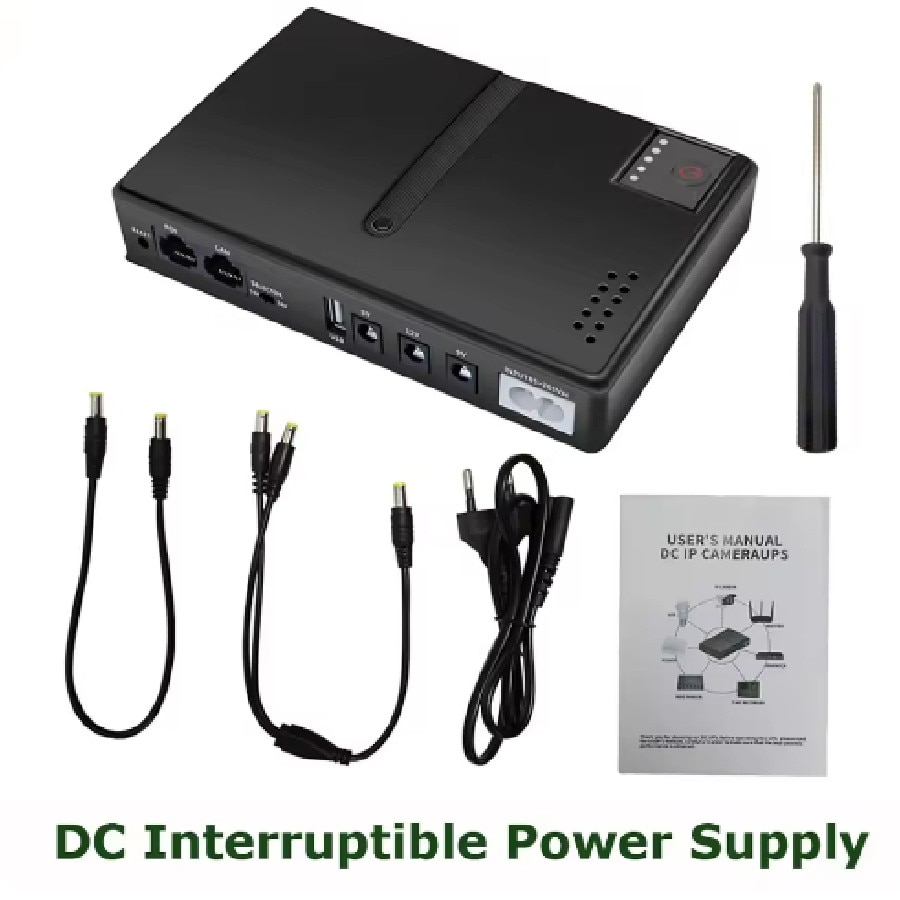 Conectori de ieșire ai mini UPS-ului ISSNW, cu opțiuni de tensiune 5V, 9V și 12V