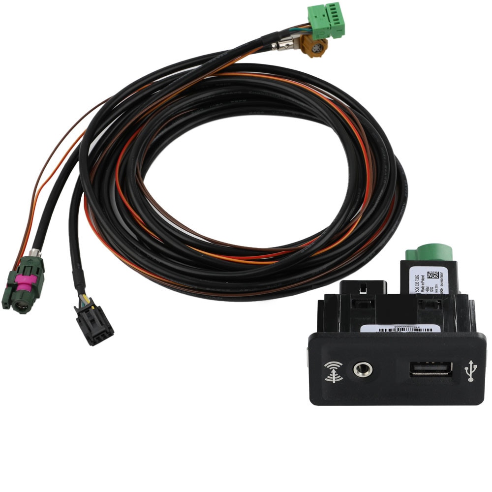 Adaptor USB CarPlay Media ISSNW pentru Volkswagen Golf 7 si Passat B8 - imagine principala produs