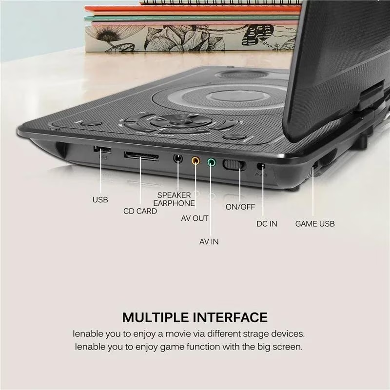 Reproducător DVD ISSNW funcție TV recepție cablu canale televiziune