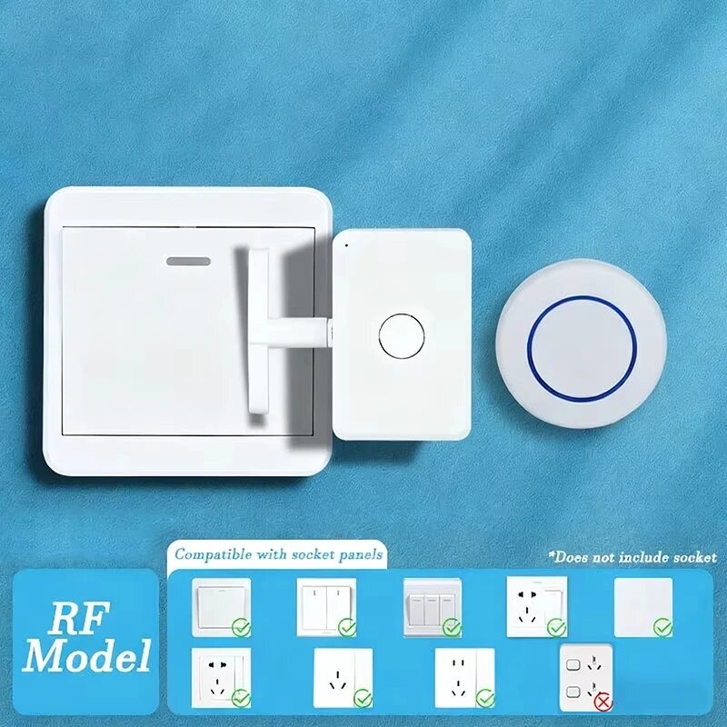 Control lumina din pat cu comutator wireless ISSNW utilizare dormitor