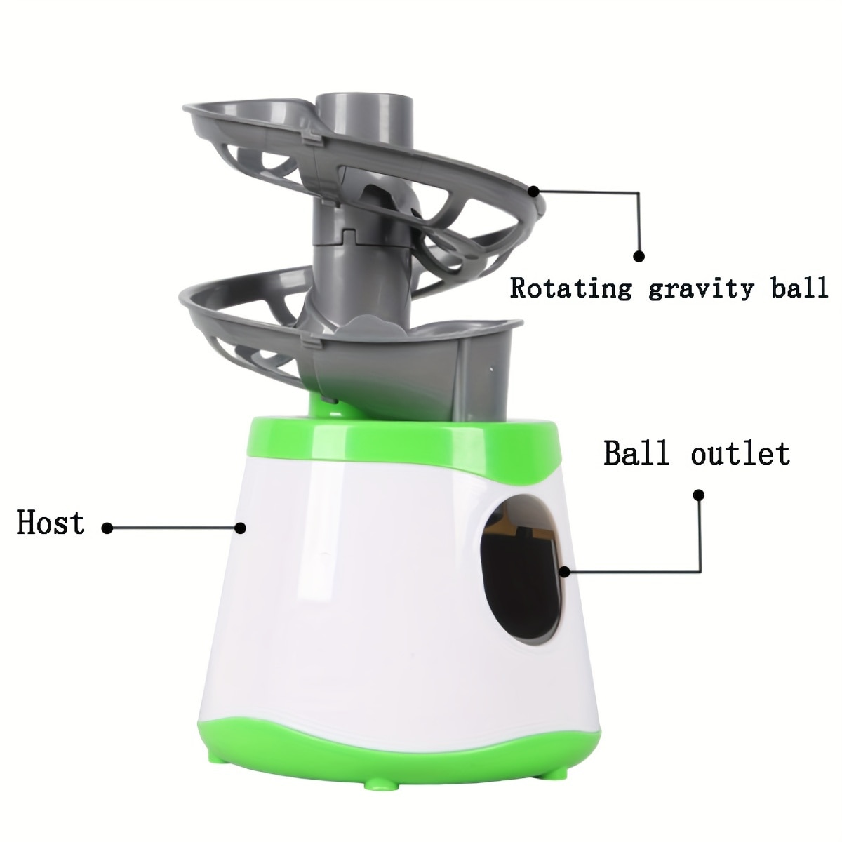 Robot de tenis de masa portabil – vedere completa pentru utilizare