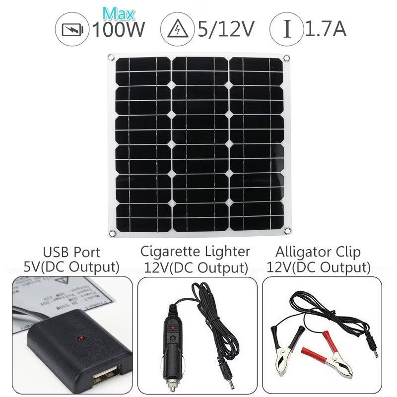 Set panouri solare 2x30W ISSNW - detaliu controler si afisaj LCD