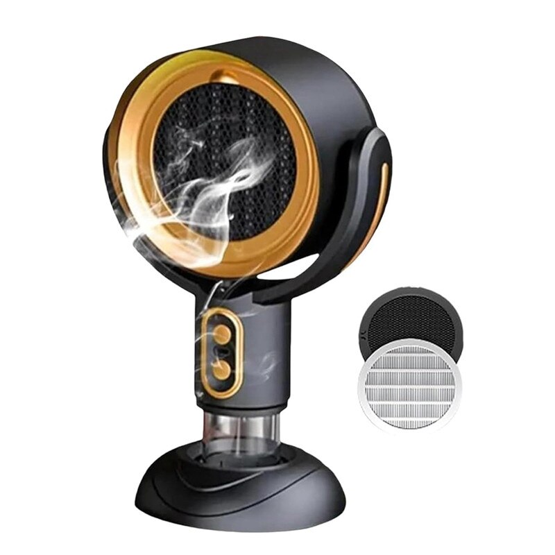 Ventilator portabil pentru indepartarea fumului B97A - foto detalii ambalaj