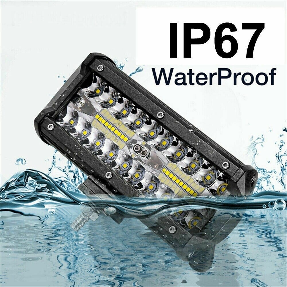 Lampa de lucru LED ISSNW - vedere pachet si continut