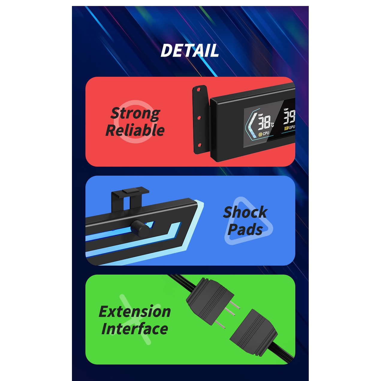 Suport placă grafică VGA AURA SYNC – utilizare practică în calculator PC