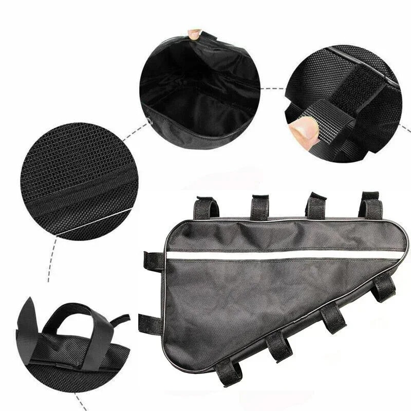 Detaliu material 210D Oxford impermeabil pentru sac bicicleta cu baterii ISSNW