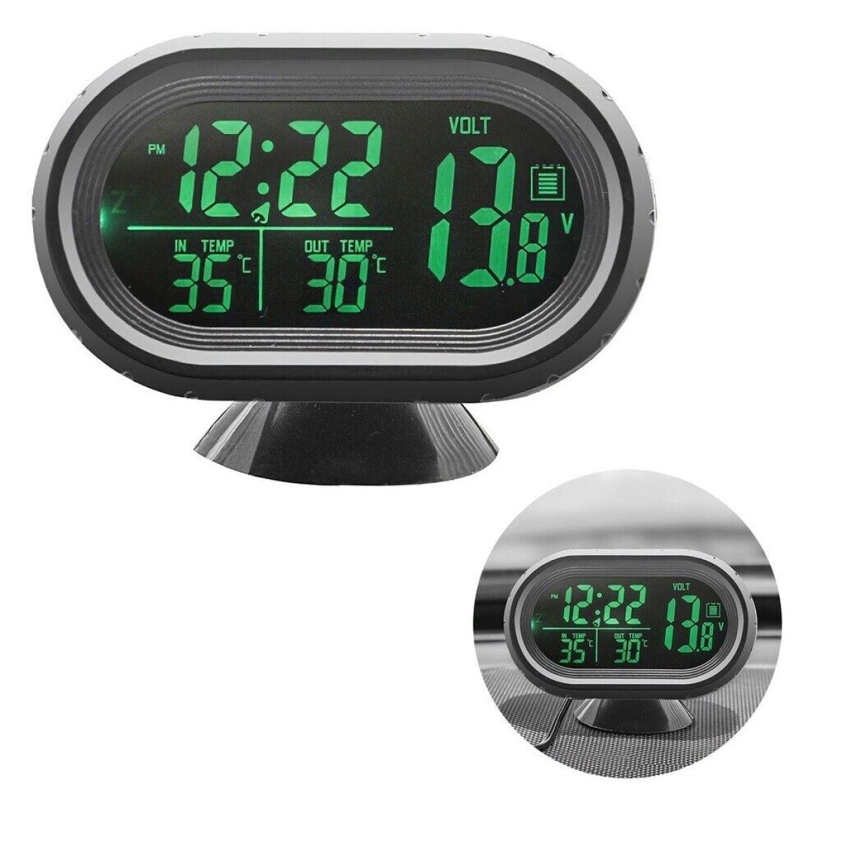 Termometru electronic 3 in 1 pentru masina ISSNW plastic si sticla - vedere principala pe emag