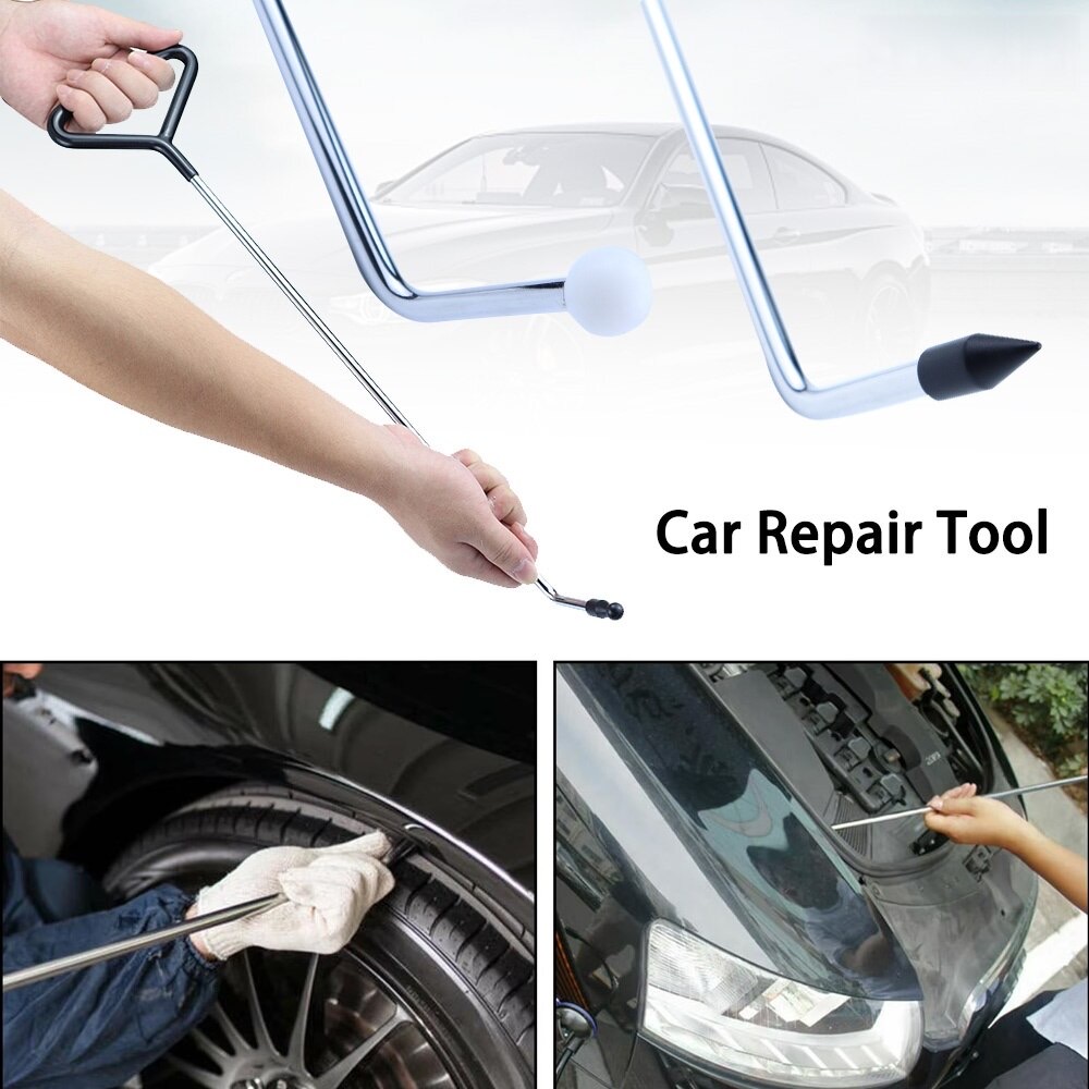 Instrument de reparare a crepăturilor auto - detaliu material inox si maner