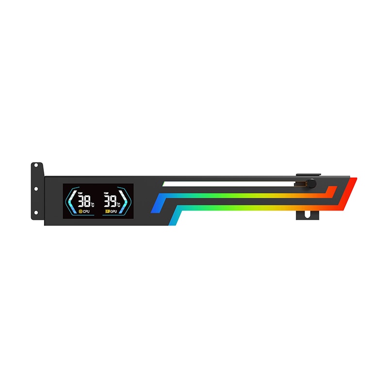 Suport pentru carduri grafice negru ISSNW Z-X6 ARGB 5V – imagine principală produs