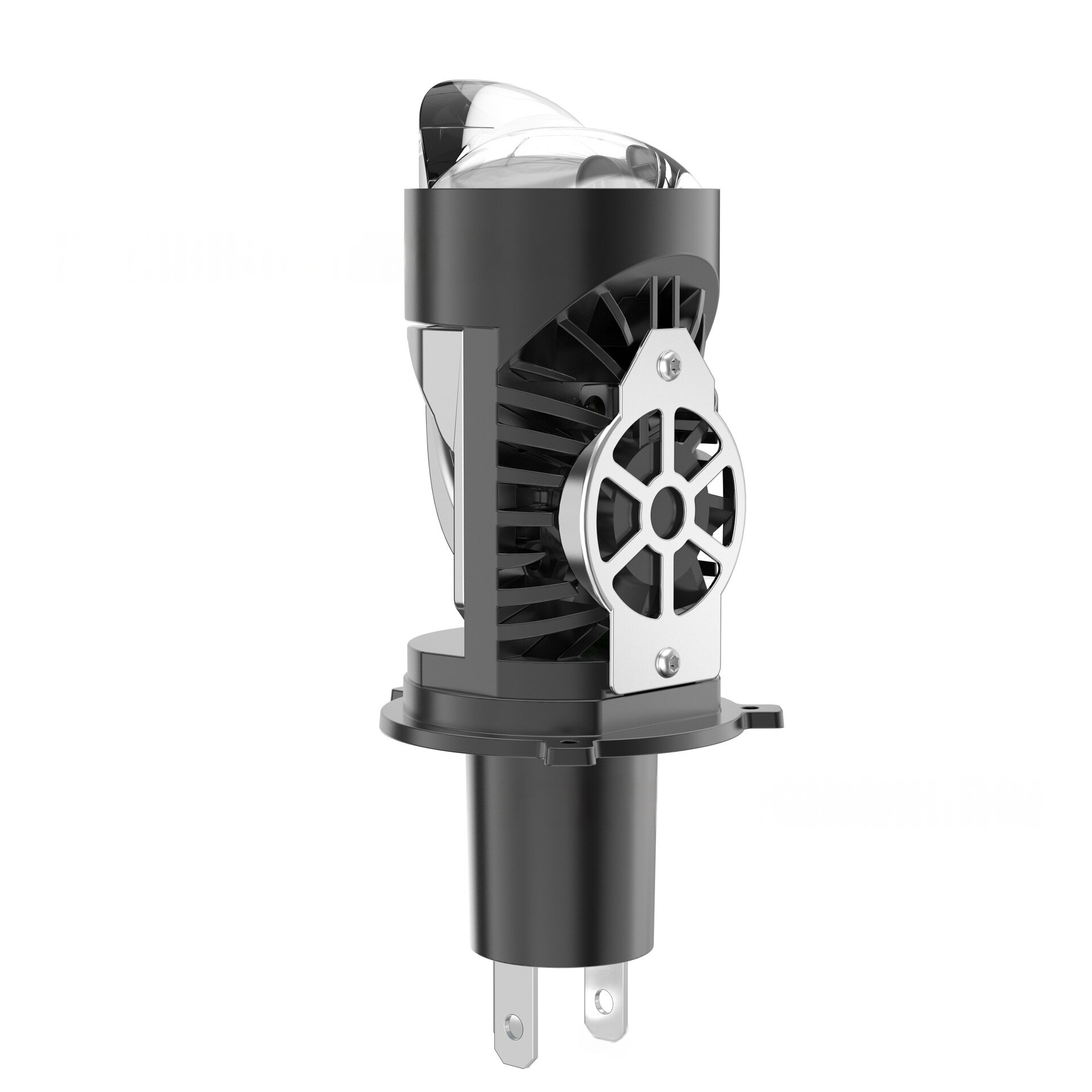 ISSNW bec LED H4/9003/HB2 6000K - detaliu design şi construcţie