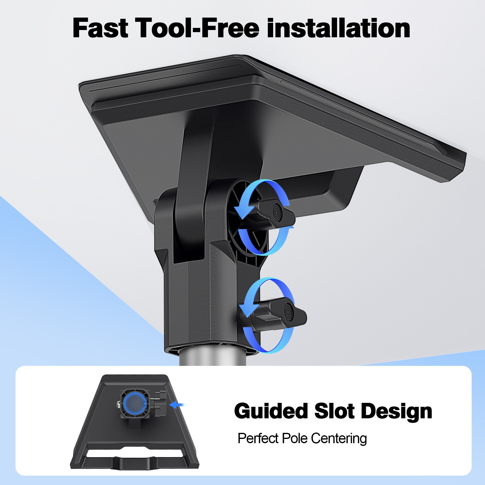 Suport perete Starlink Mini - instalare in cabina din lemn semnal optim