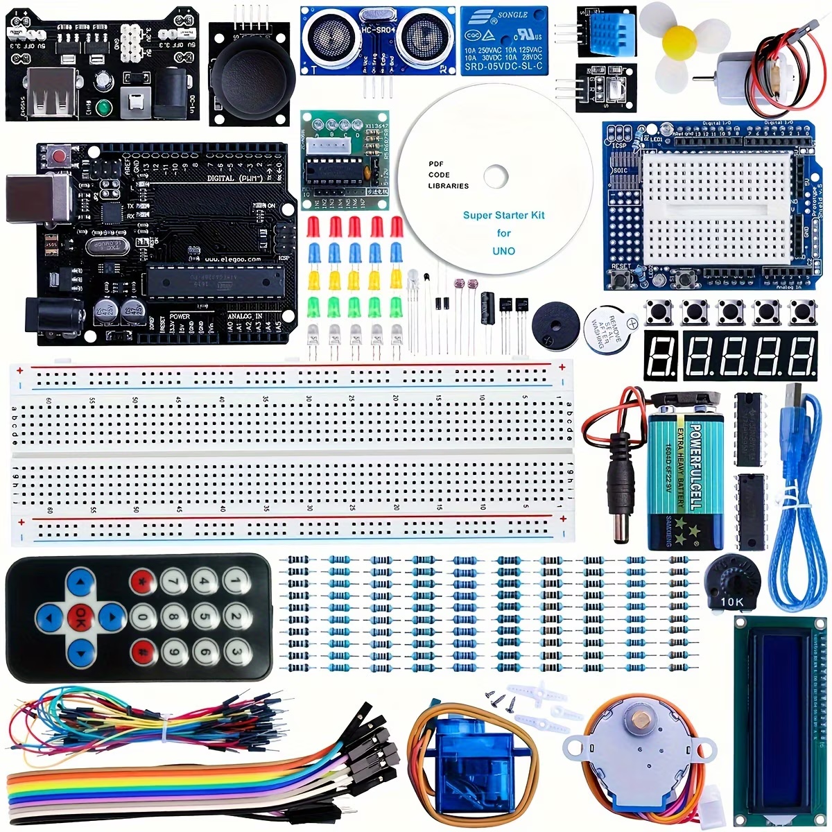 Kit de Invatare Super Starter ISSNW pentru Arduino MEGA 2560 - imagine principala produs