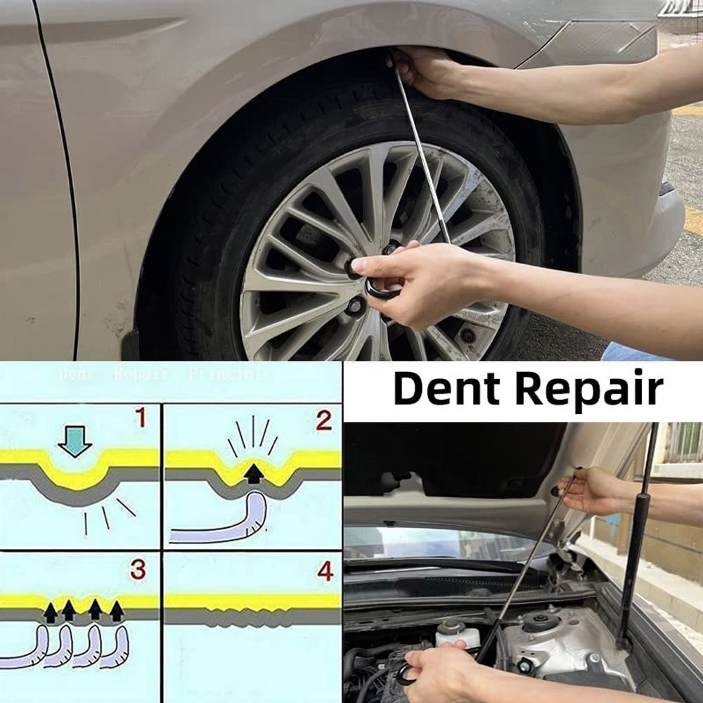 Accesorii masini PDR - detaliu instrument de indepartat crepaturi auto - foto 6