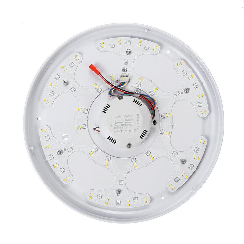 Plafonieră LED – material PC și iron, design modern