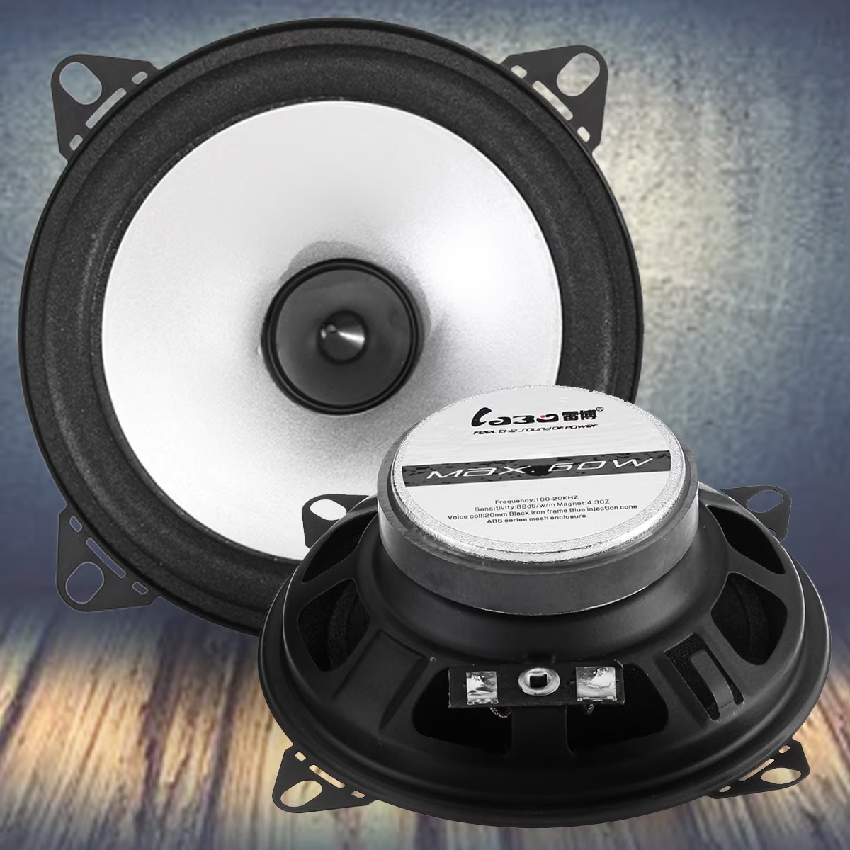 Difuzor auto 4inch vedere fata - grila difuzor